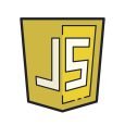 JavaScript Logo icon in Color Hand Drawn style